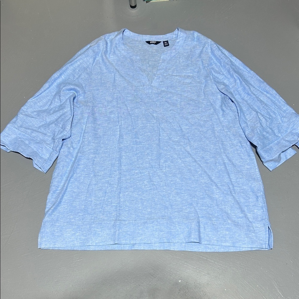 Lands’ End Blue Thick Shirt (Women’s XXL)